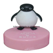 De haute qualité en caoutchouc gonflable en plastique Cartoon Mini PVC Vinyl Penguin Toy